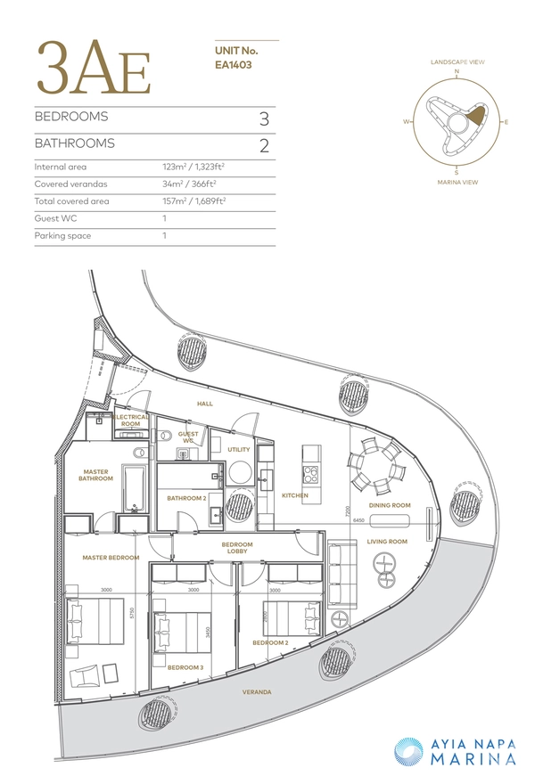 Ayia Napa Marina — Floor 14