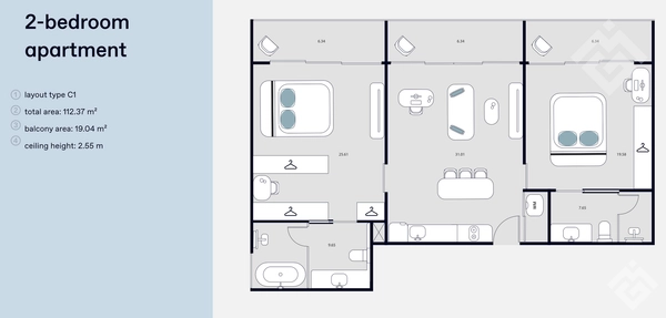 Essense — 2-room