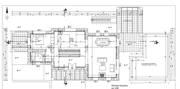 Villa Poseidon — Floor 1