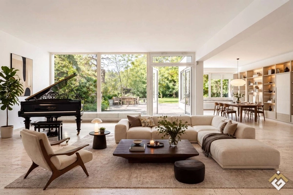 Directly on the Amper: Idyllic residential house with option for dual occupancy