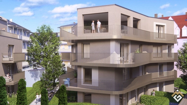 First acquisition - Apartment A 3.1 in Sternhof with terrace