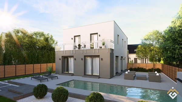 Modernes Einfamilienhaus - komfortabel aufgeteilt mit zwei großzügigen Dachterrassen inkl. Grundstück in der Hellwgstadt Erwitte