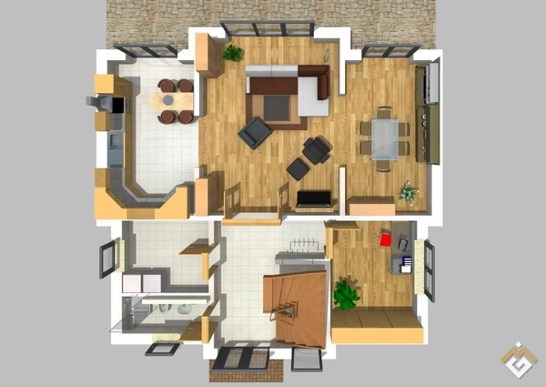 Fast fertig! Pultdachhaus schlüsselfertig bauen in Warendorf