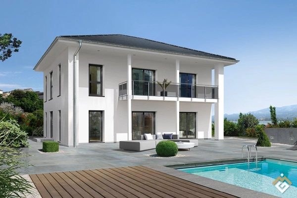 Effizienzhaus mit attraktiver Lage und Stil