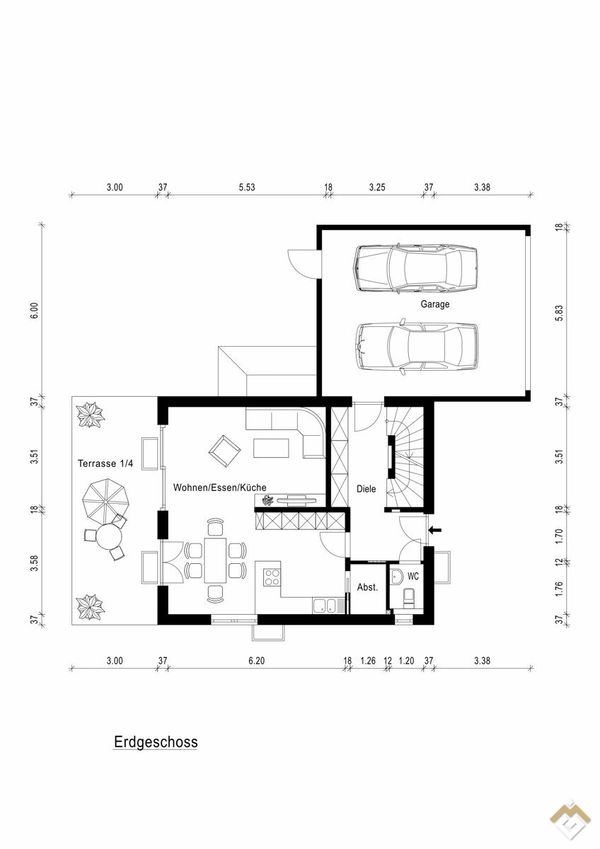 Traumhaftes Neubau EFH mit TOP Ausstattung in Blonhofen nähe Kaufbeuren mit Doppelg. Provisionsfrei