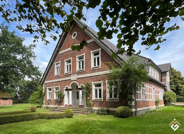 Traumhaft leben auf dem Land. Besonderes Einfamilienhaus inklusive Nebengebäuden bei Sittensen