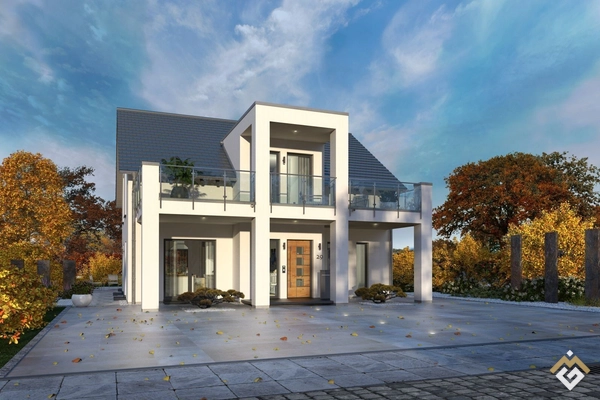EINFAMILIENHAUS IM HAMPTON-STIL - mit Wohnkeller