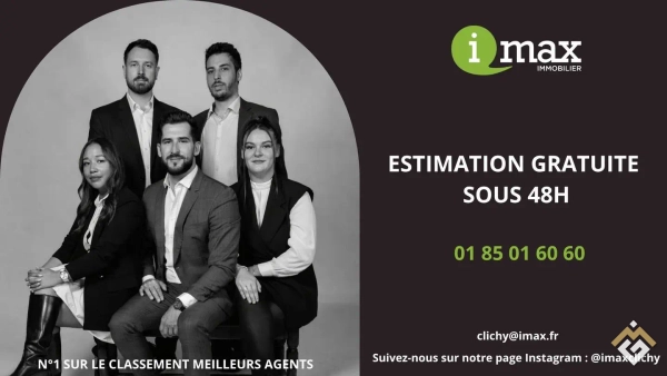 Appartement à vendre T3/F3 60 m² 500000 € Centre Ville Clichy (92110)