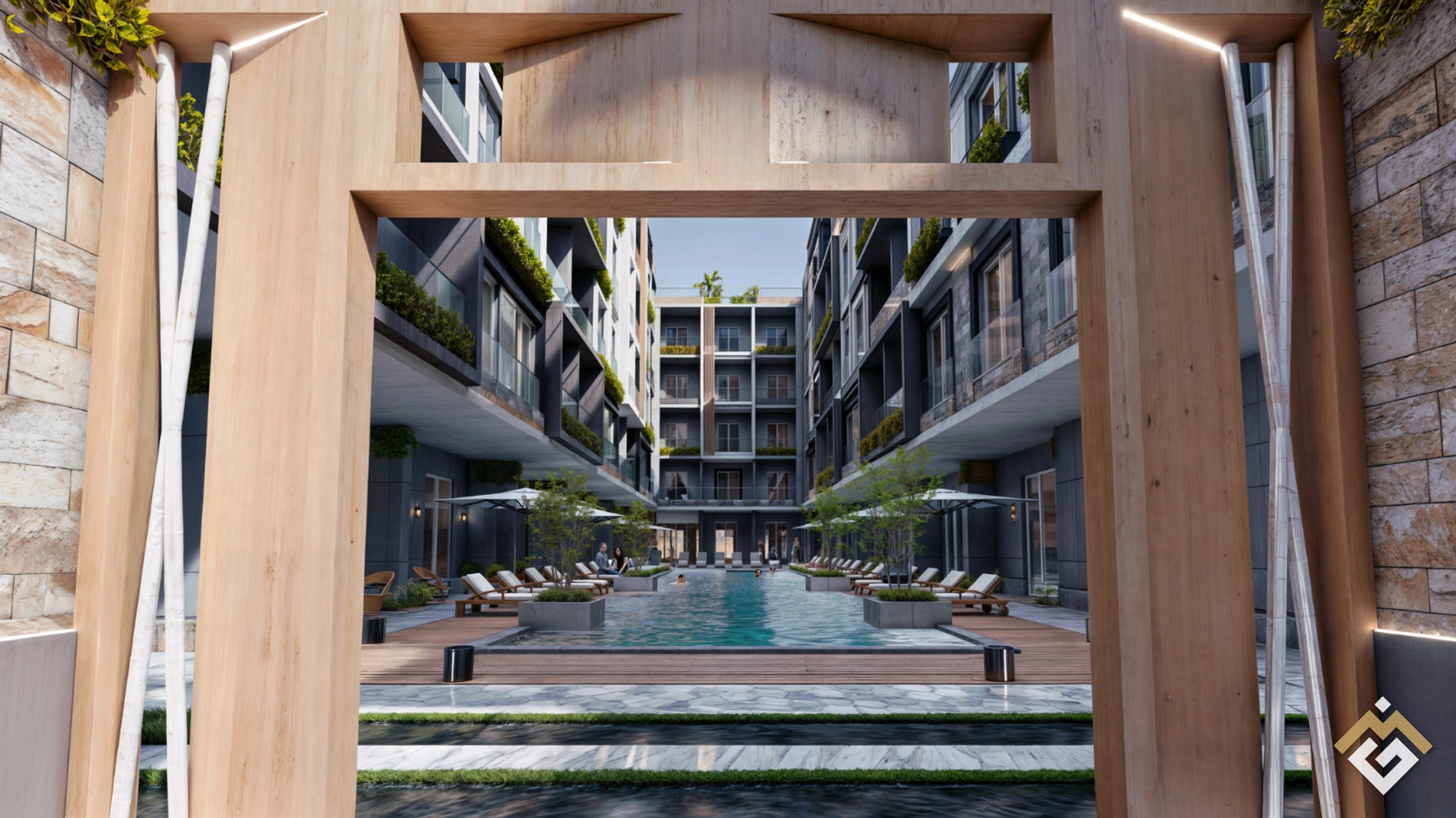 2-room apartment in Hurghada