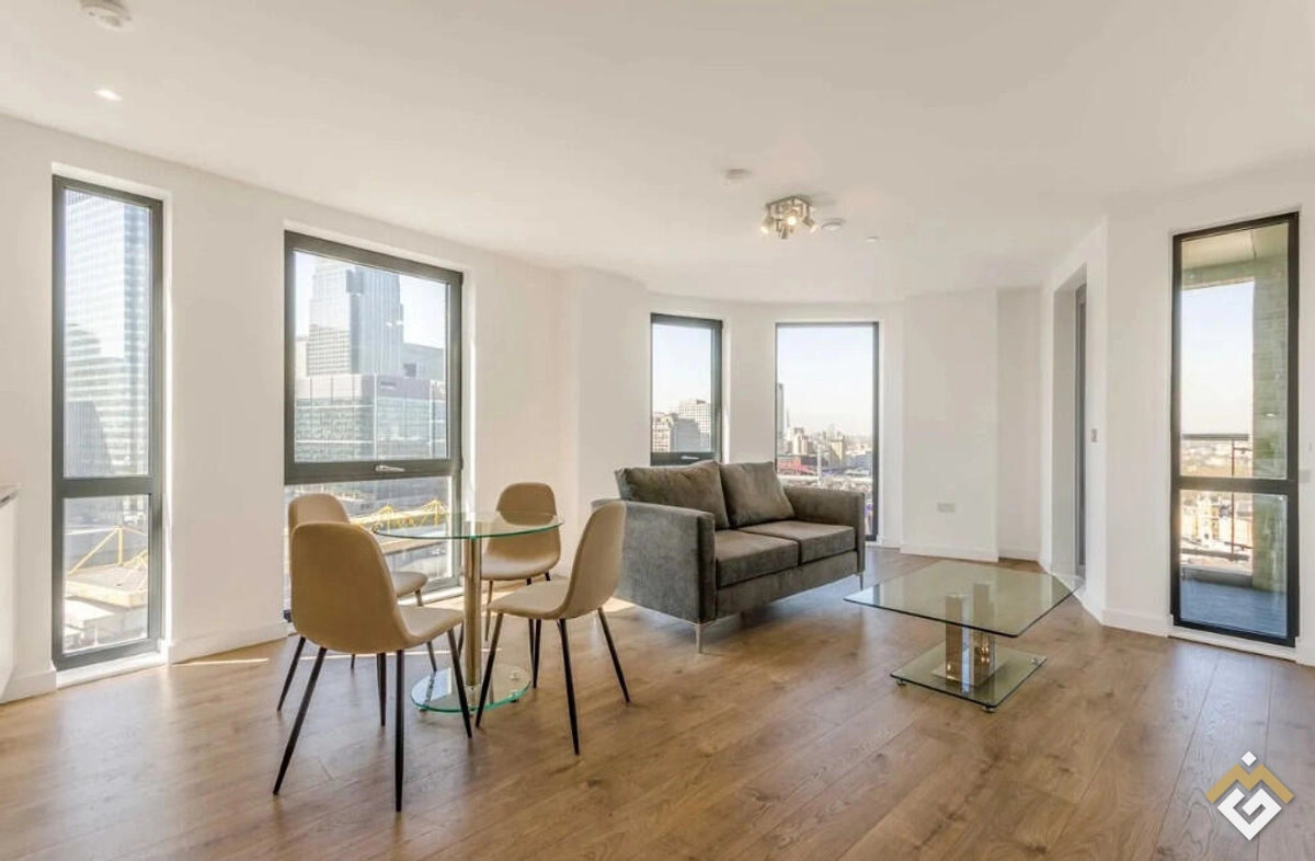 Apartment 1305, Roosevelt Tower, 18 Williamsburg Plaza, London E14 9DN