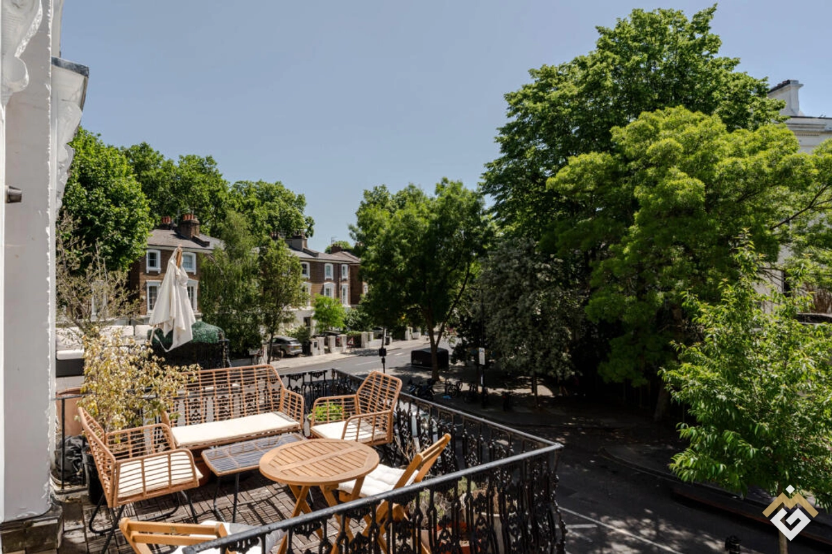 Jardines de San Esteban, Notting Hill, Londres
