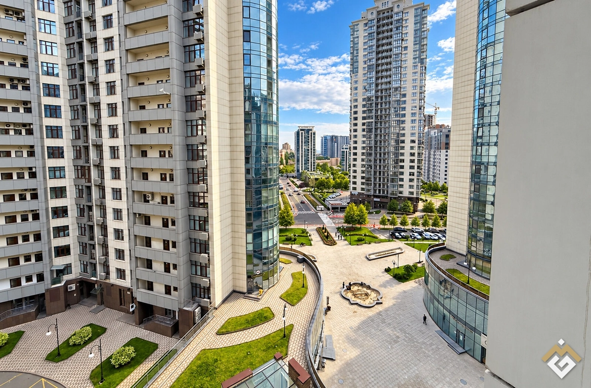 Vente d'un appartement 4 pièces de 156,4 m² sur la rue Andriy Verkhoglyada 18A