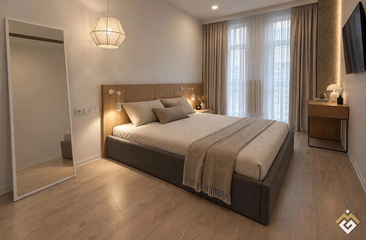 Long-term rental of a 1-room apartment on St Kazimira Malevicha 48
