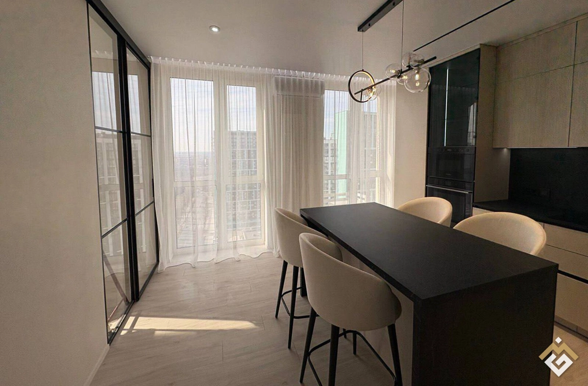 Long-term rental of a 2-room apartment on Viktor Nekrasov St 10