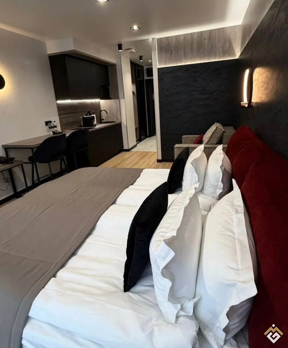 Alquiler a largo plazo de apartamento de 1 habitación en la calle Uchastok Vishni 8