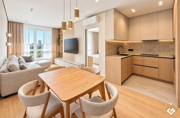 Location à long terme d'un appartement 1 pièce au 31A rue Dragomanov